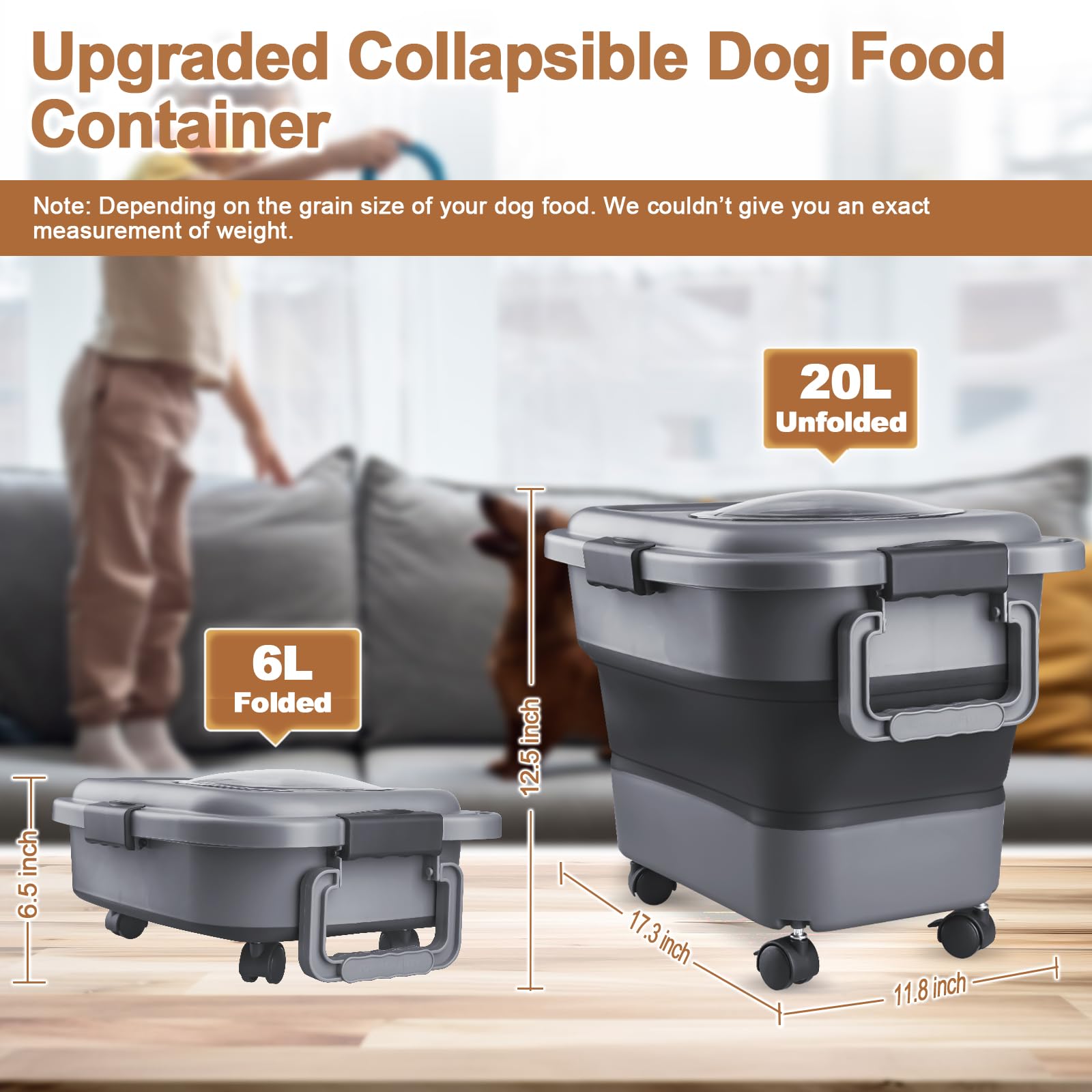 TIOVERY collapsible design with a large handle enhances portability.