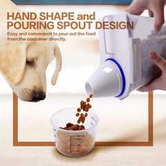 TIOVERY large pour spout makes refilling and pouring effortless.