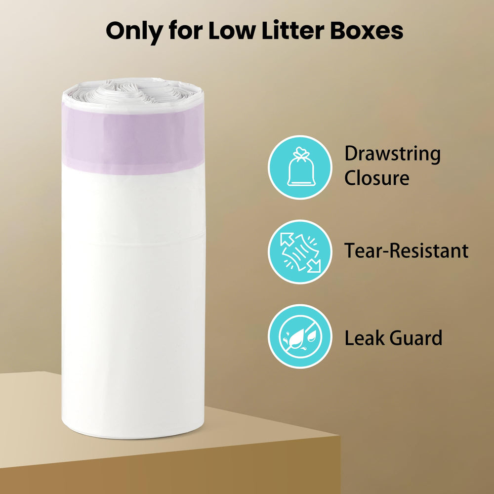 TIUUBT liners guard against leaks and spills during litter box maintenance