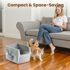 TIUUBT pine pellet-compatible option with liner for easier cleanup.