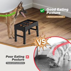 Tivray anti-slip rubber pads stabilize the bowl during meals