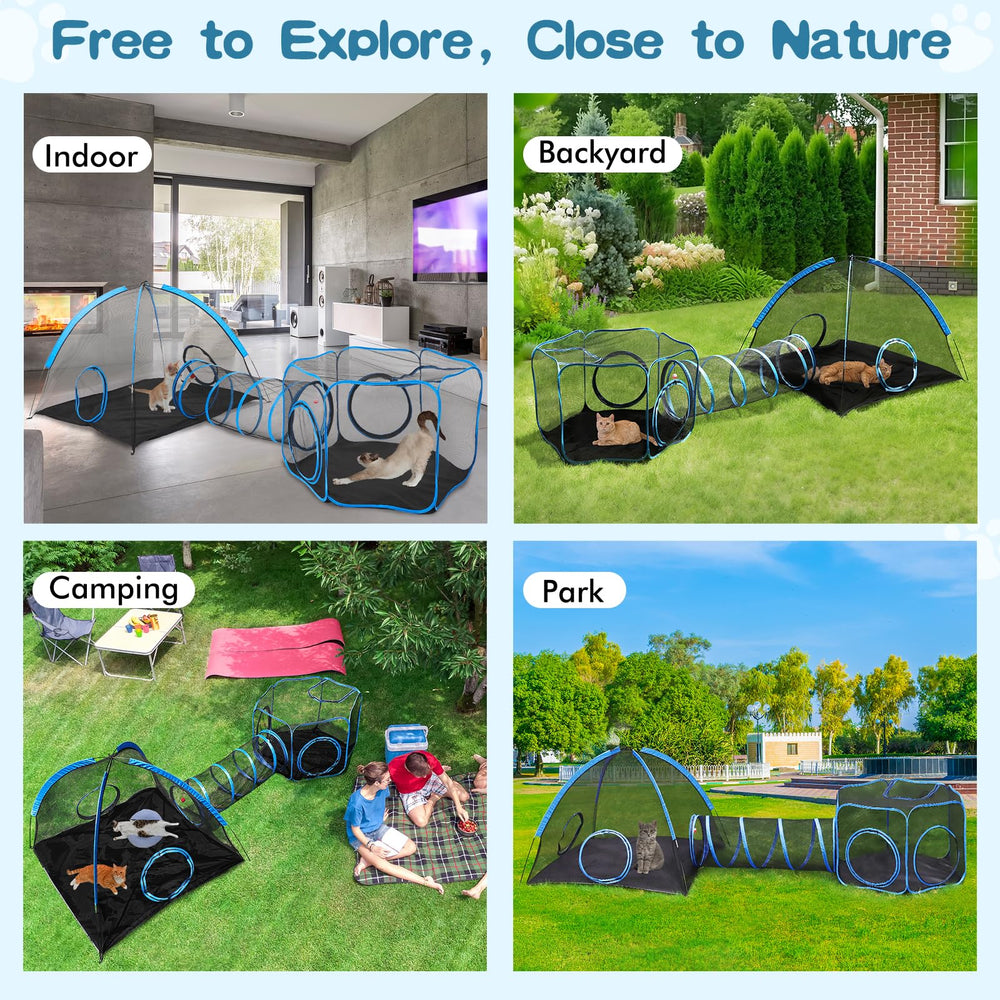 Tivray Breathable mesh enclosure provides observation-friendly design for pets