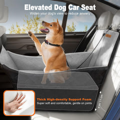Tivray Elevated Dog Seat non-slip bottom keeps the seat stable.