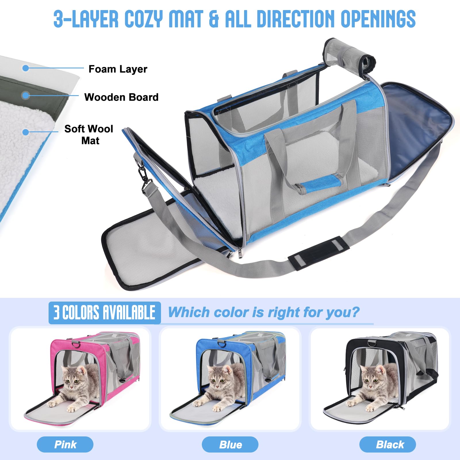 TIYOLAT plush cushion enhances comfort on long journeys