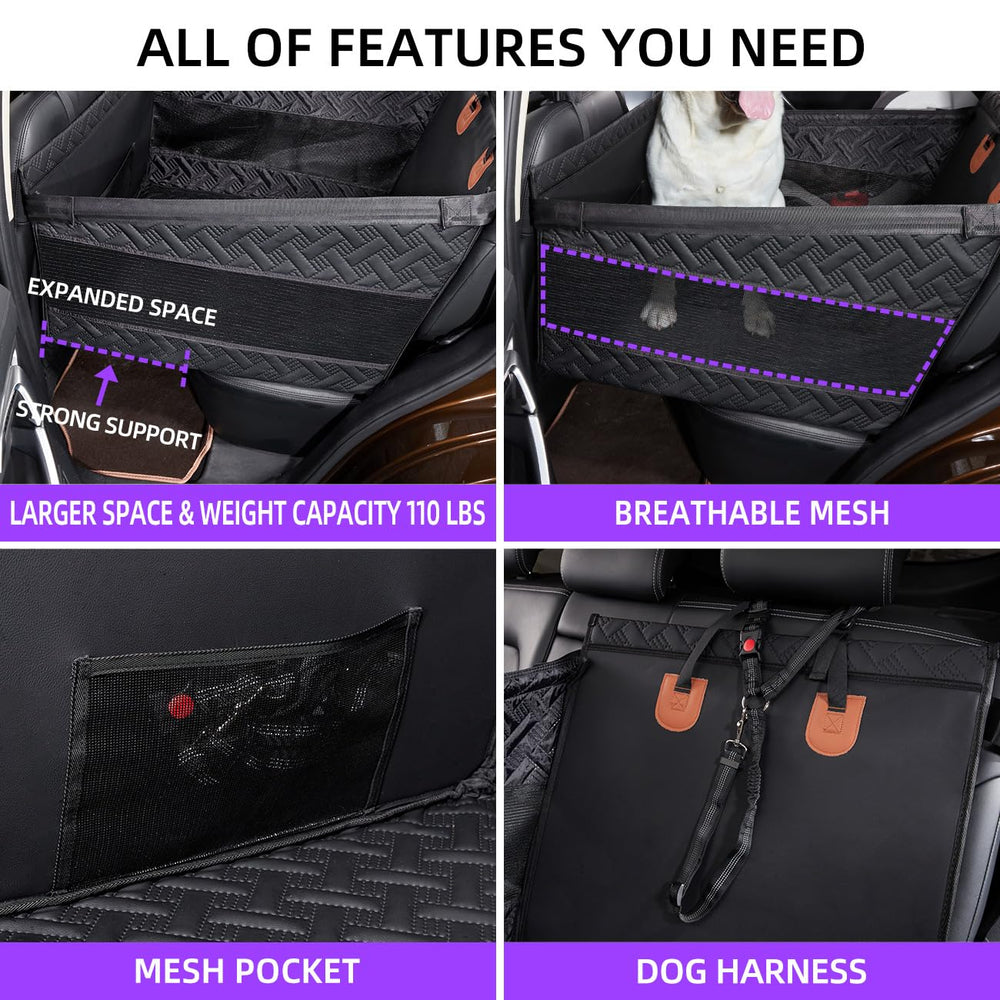 TKYZ dog car hammock bed provides secure, cozy rest