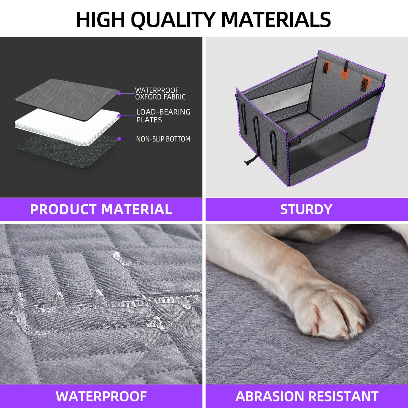 TKYZ non-slip edges keep the pet space stable