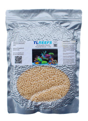 TL Reefs Premium Biopellets in a reactor reduce nitrates and phosphates for aquarium water