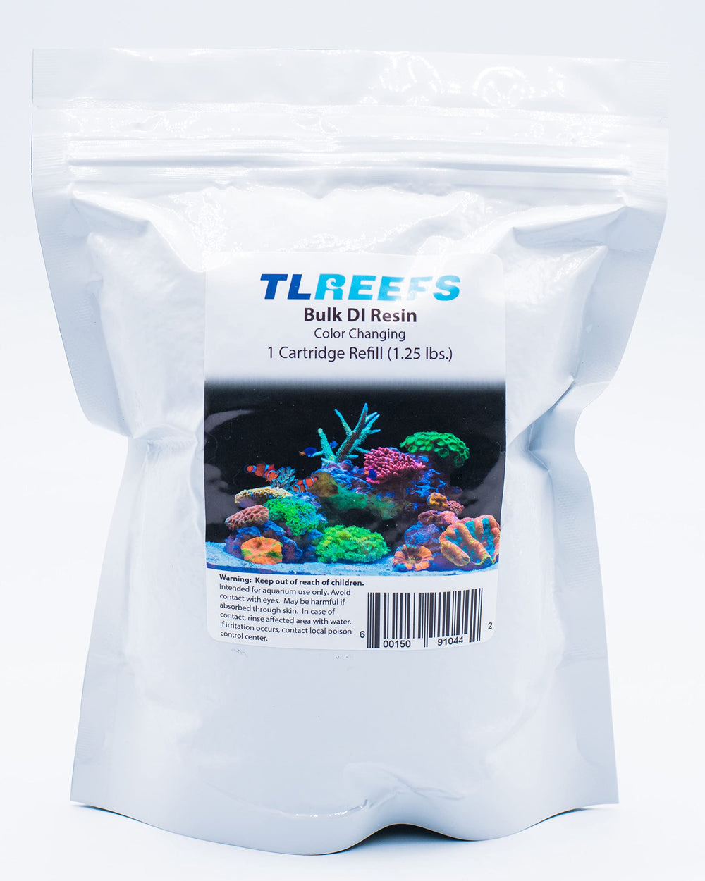 TL Reefs resin pack vacuum-sealed for maximum shelf life.