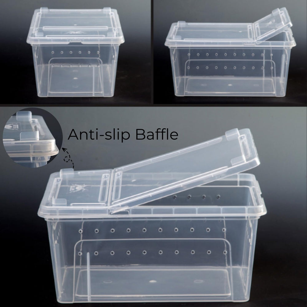 Tlence double opening feeding box for easy access and feeding.
