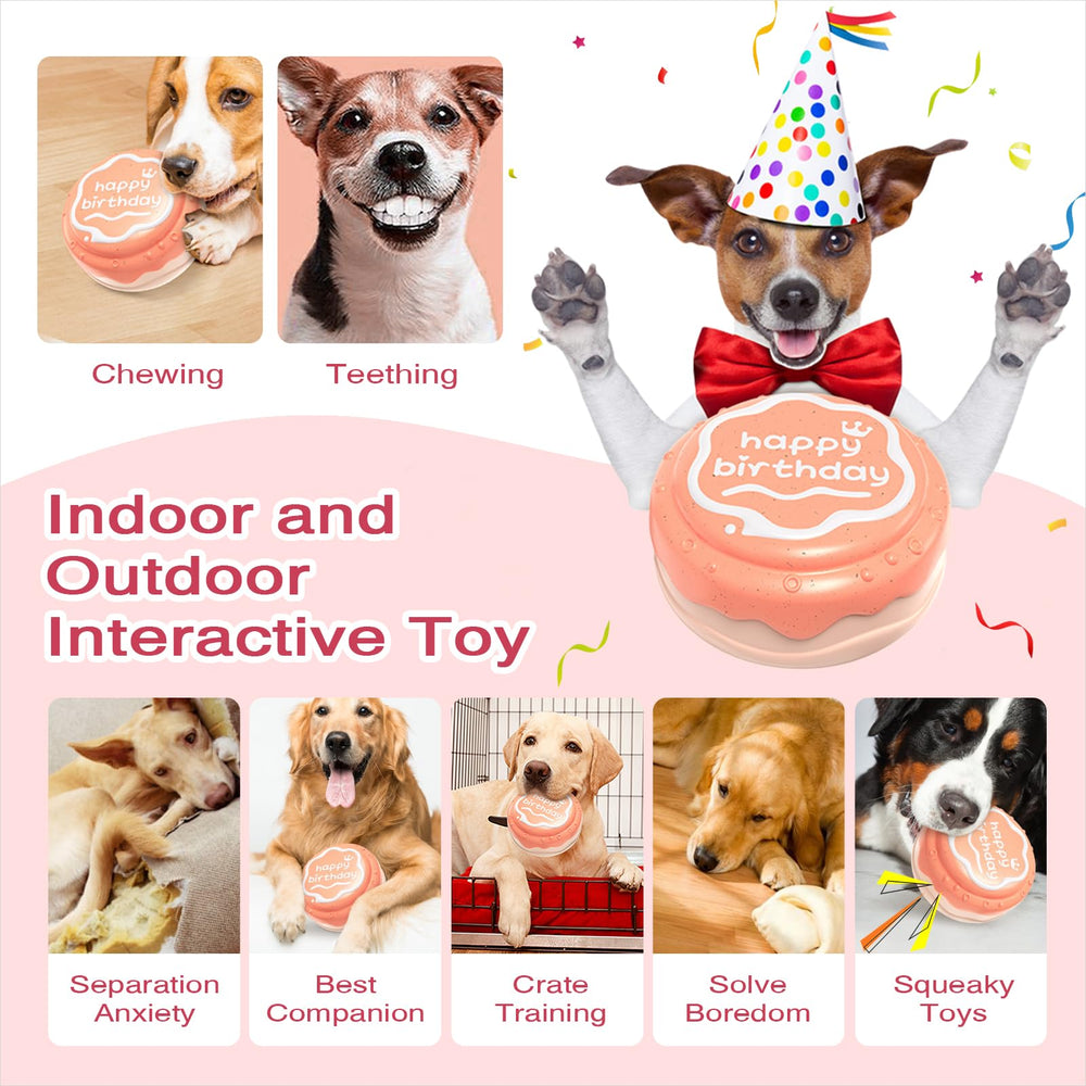 TLKNG large-dog squeaker toy highlights durable design for energetic fetch.