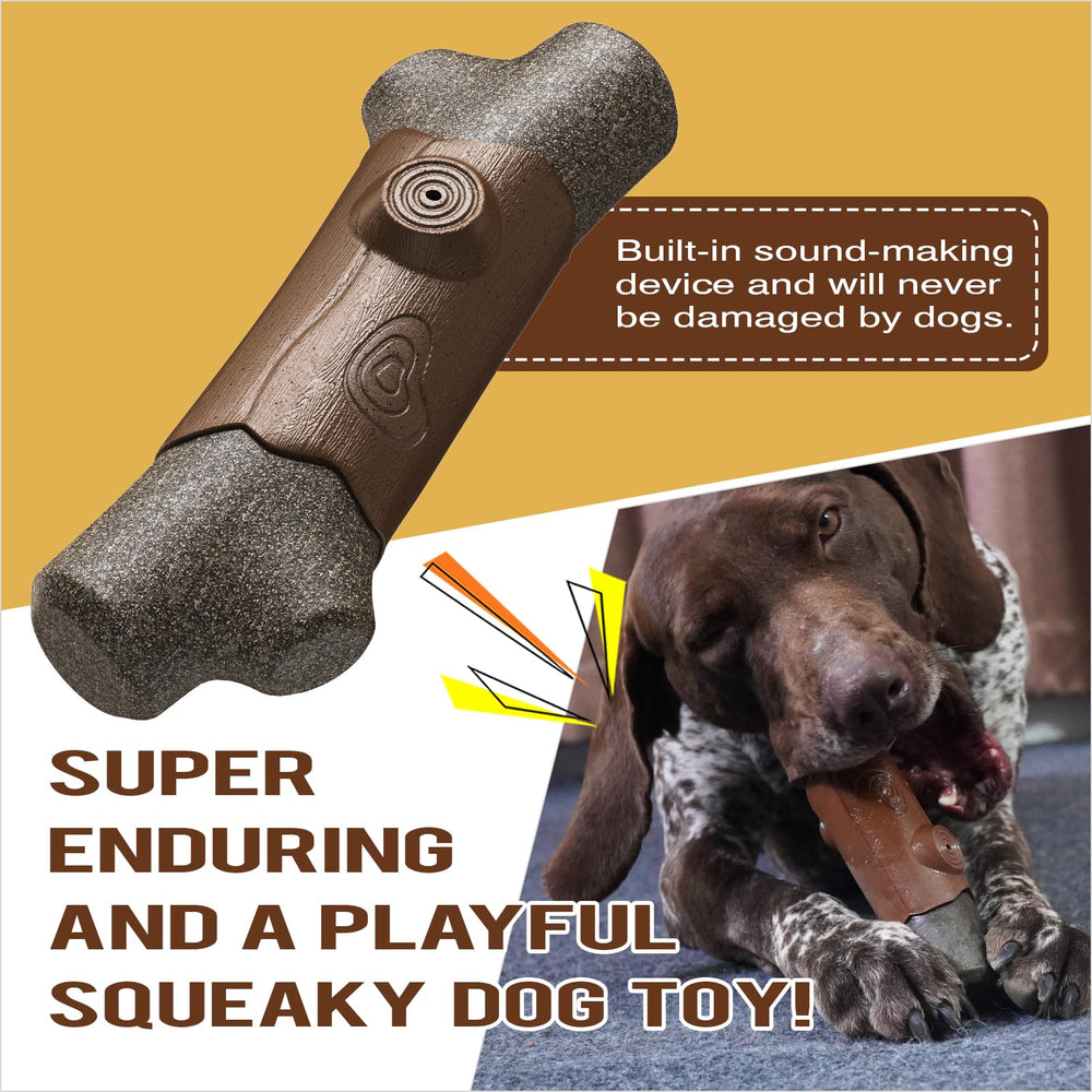 TLKNG large squeaky dog chew toy outdoor fetch usage for active dogs.
