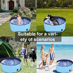 TMbsfatn non-slip PVC pool for stable pet baths.