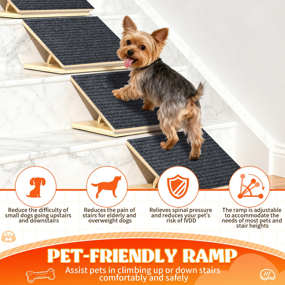 TNELTUEB lightweight ramp design, easy to move between rooms.