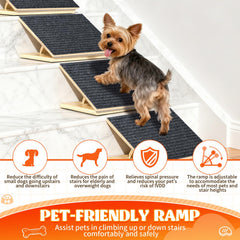 TNELTUEB lightweight ramp design, easy to move between rooms.