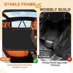 TNELTUEB heavy-duty 450lbs capacity supports large dogs securely