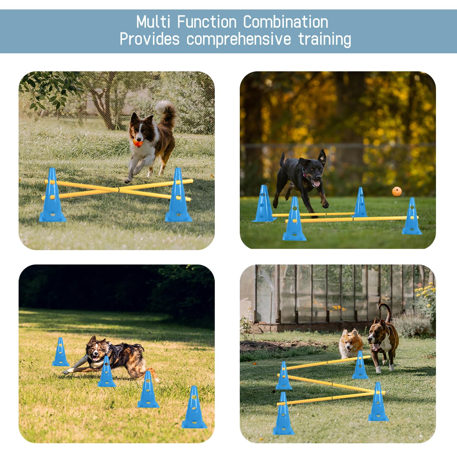 TNZMART stackable cones save space after practice