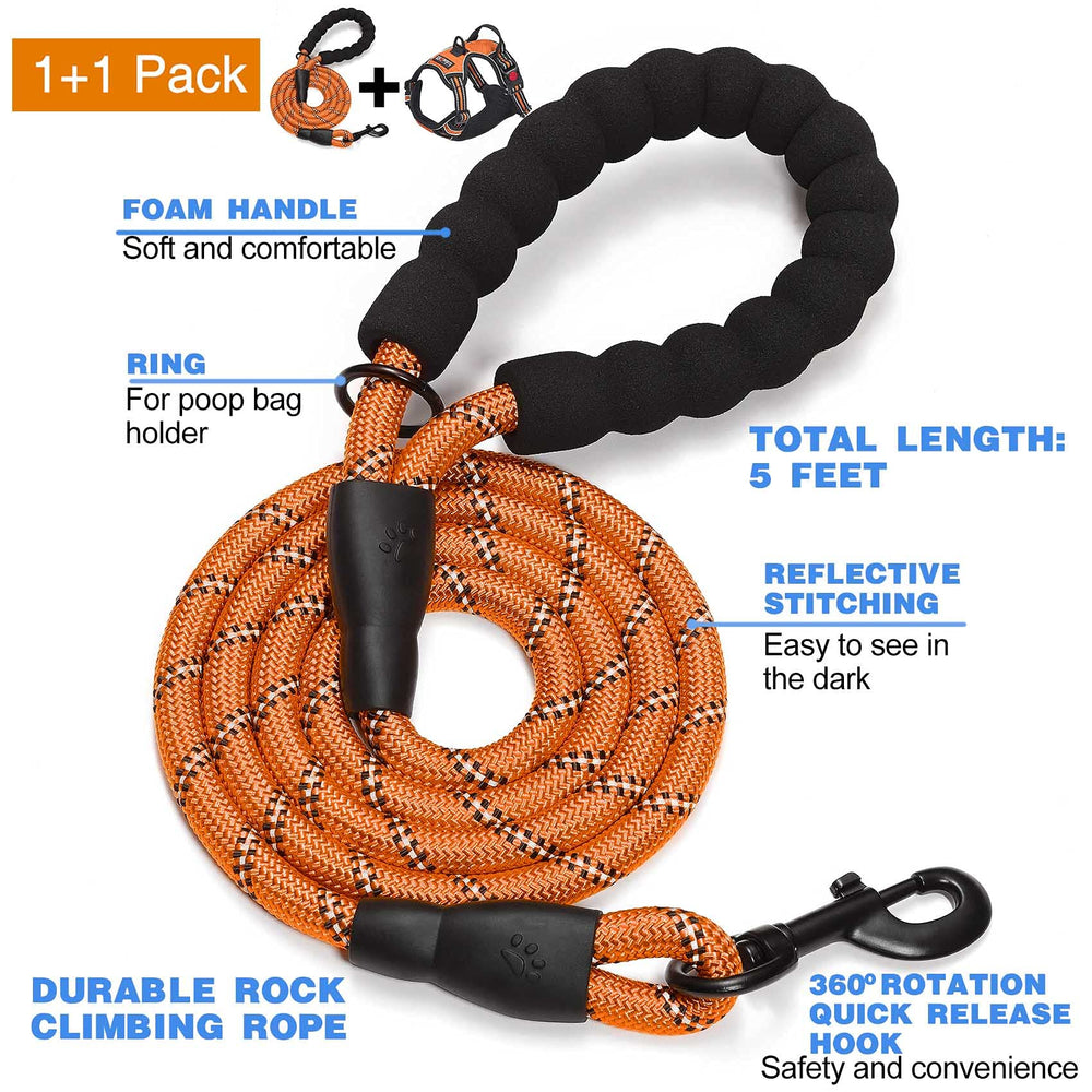 tobedri No Pull Harness adjustable straps show a customizable, comfortable fit.