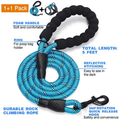 tobedri no-pull harness back view demonstrates secure back clip for relaxed, steady pacing