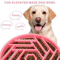 TOBYTO slow feeder bowl diameter 25 cm fits medium to large dogs