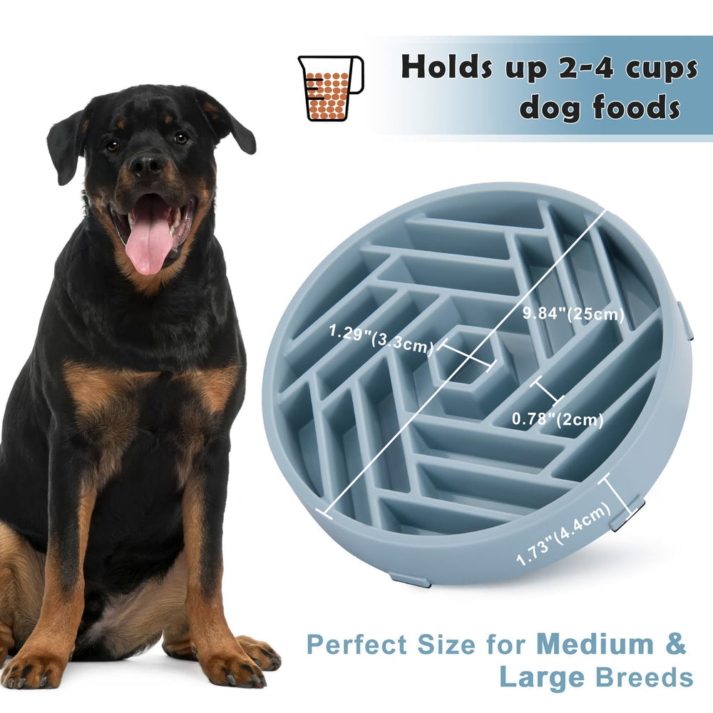 Tobyto slow feeder bowl is dishwasher safe for easy cleaning
