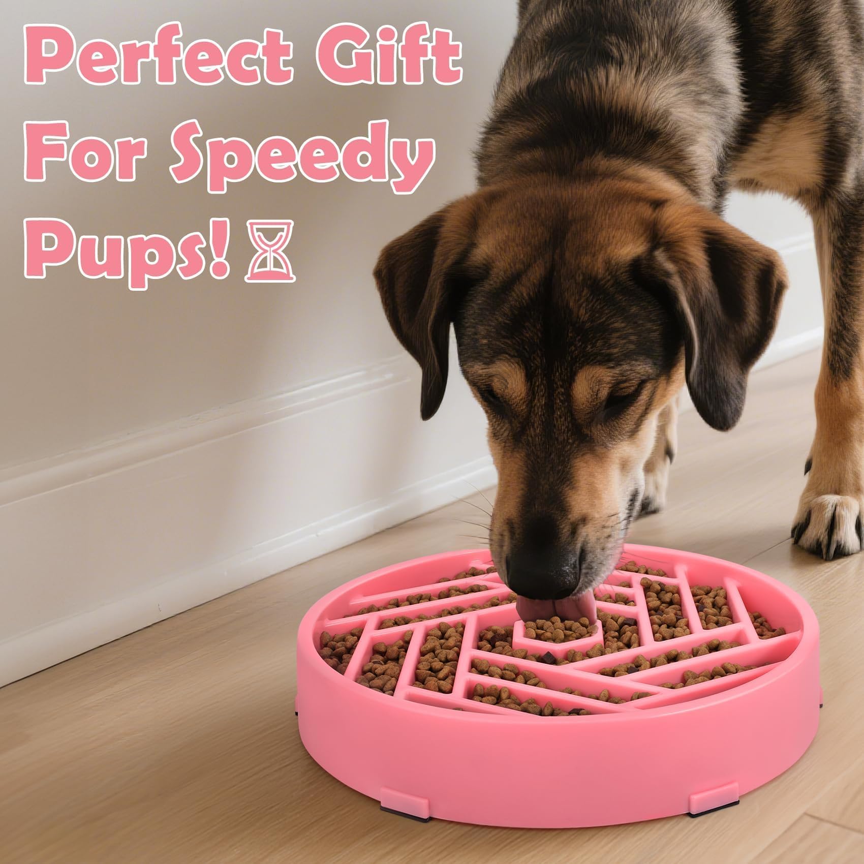TOBYTO slow feeder bowl suitable for dogs 40-90 lbs
