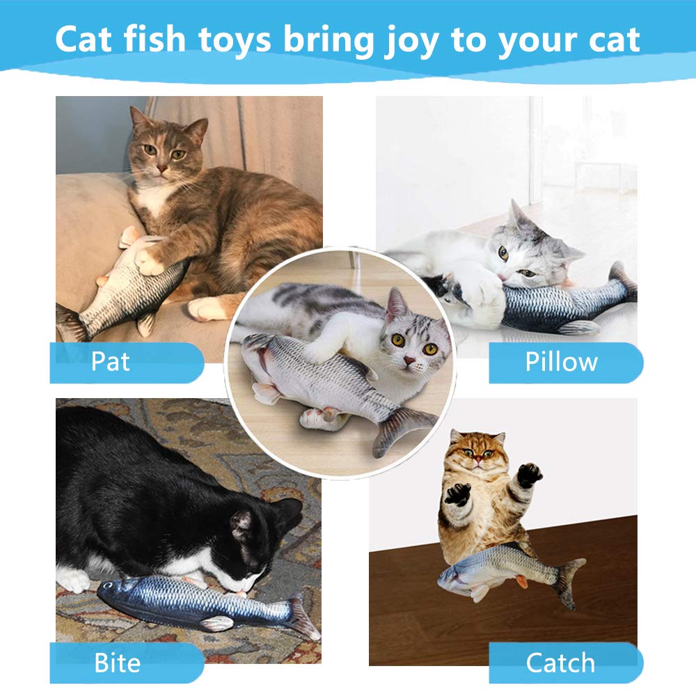 Tocirelo catnip pouch included to entice play