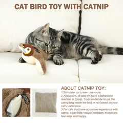 Tocirelo USB rechargeable bird toy eliminates battery changes for extended play.