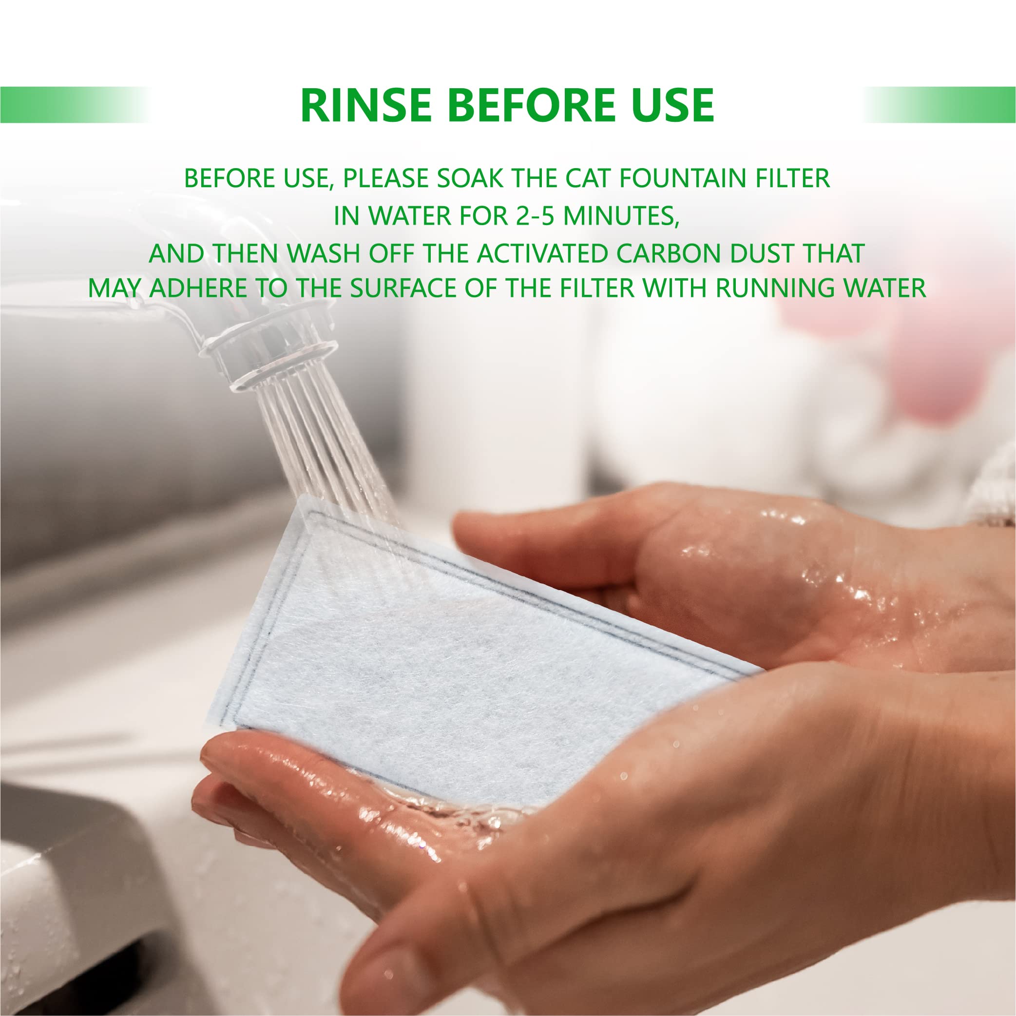 Packaging highlights the 12-pack value for ongoing fountain maintenance.