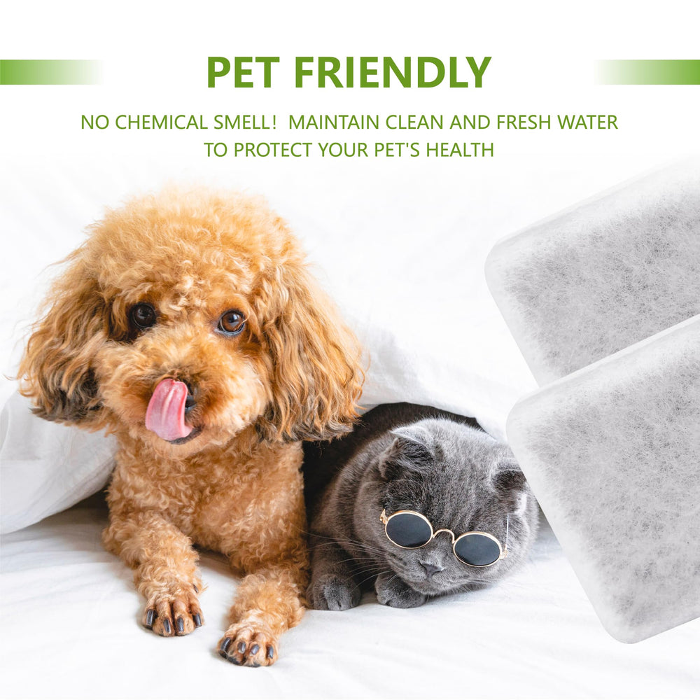 TOGGATH filter compatible with Petmate Replendish Mason fountains