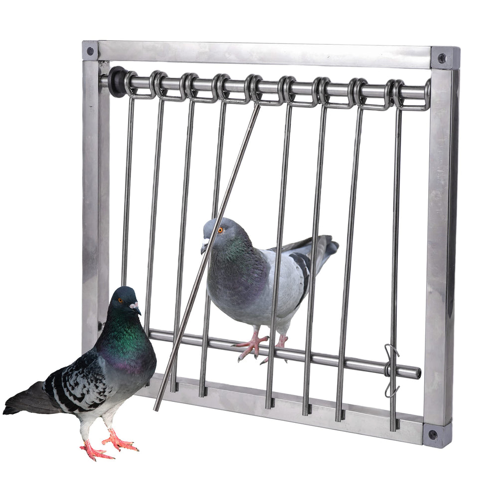 TOHONGADON bird trap door entrance front view highlights one-way entry.