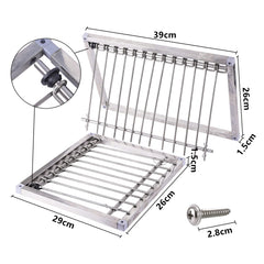 TOHONGADON pigeon trap bars frame detail emphasizes sturdy spacing.