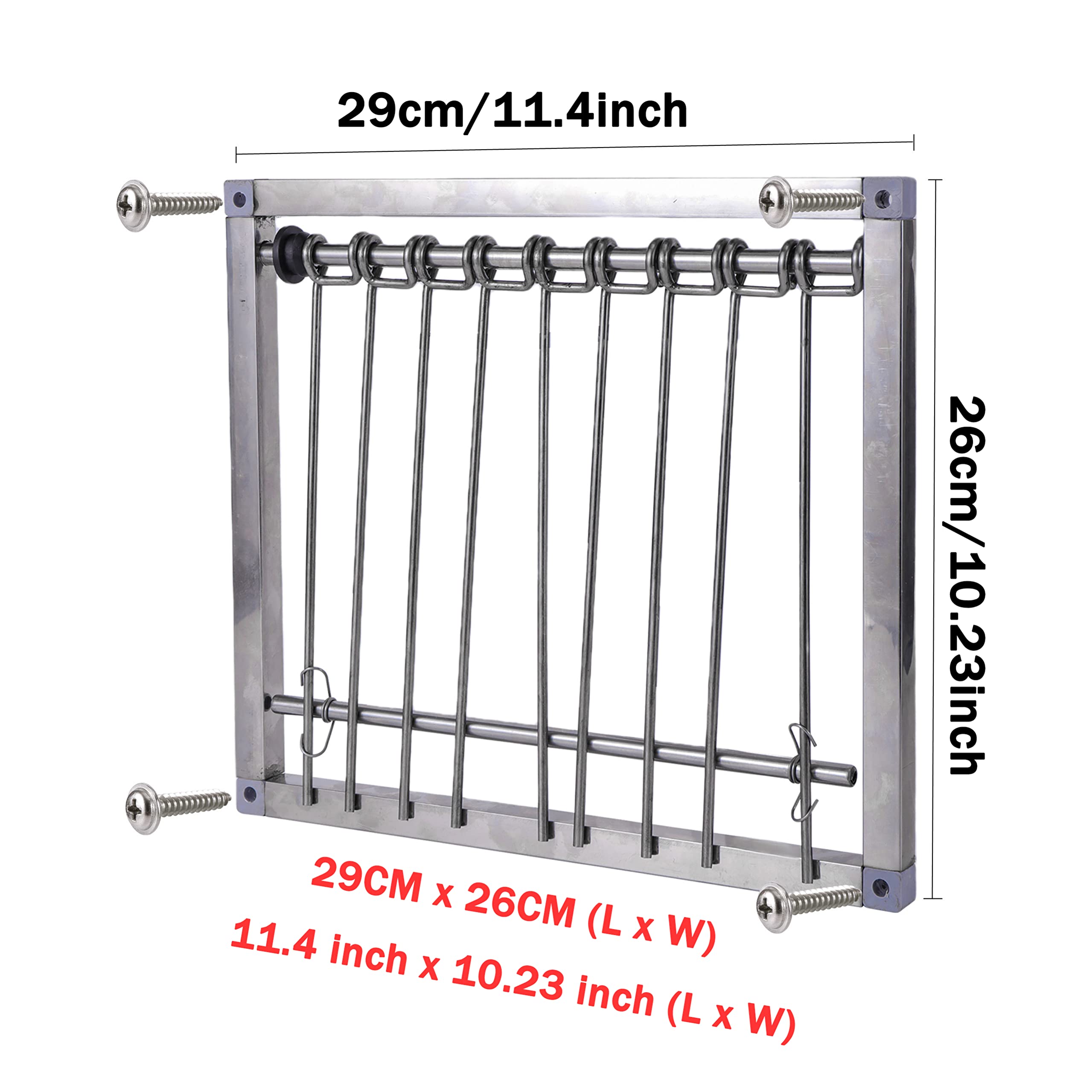 TOHONGADON stainless steel pigeon trap assembly shows durable construction.