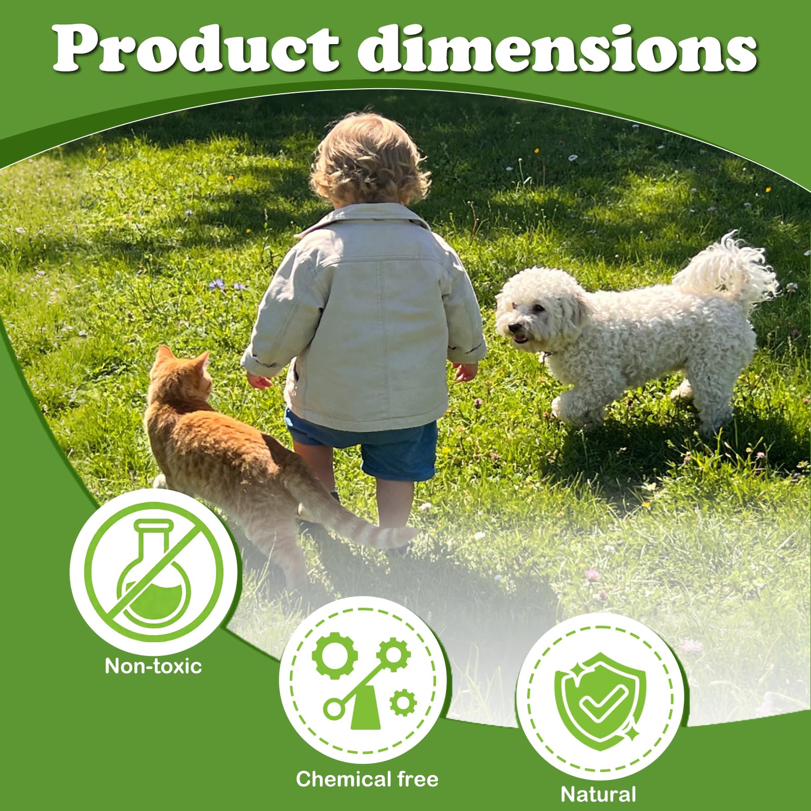 TOIKEEOI cat deterrent ball indoor protection for furniture and carpets.