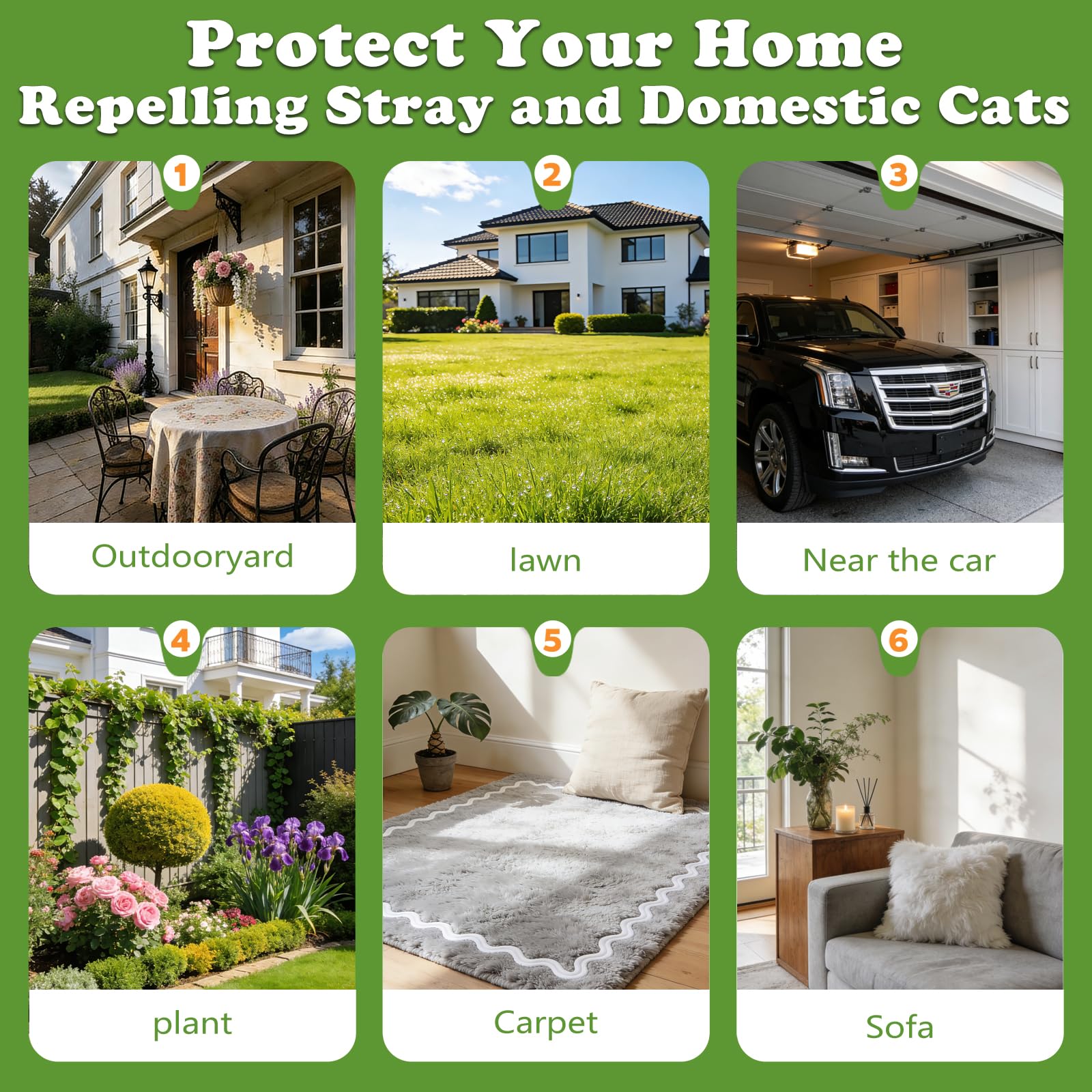 TOIKEEOI mesh bags enable quick, tidy deployment of deterrent balls.