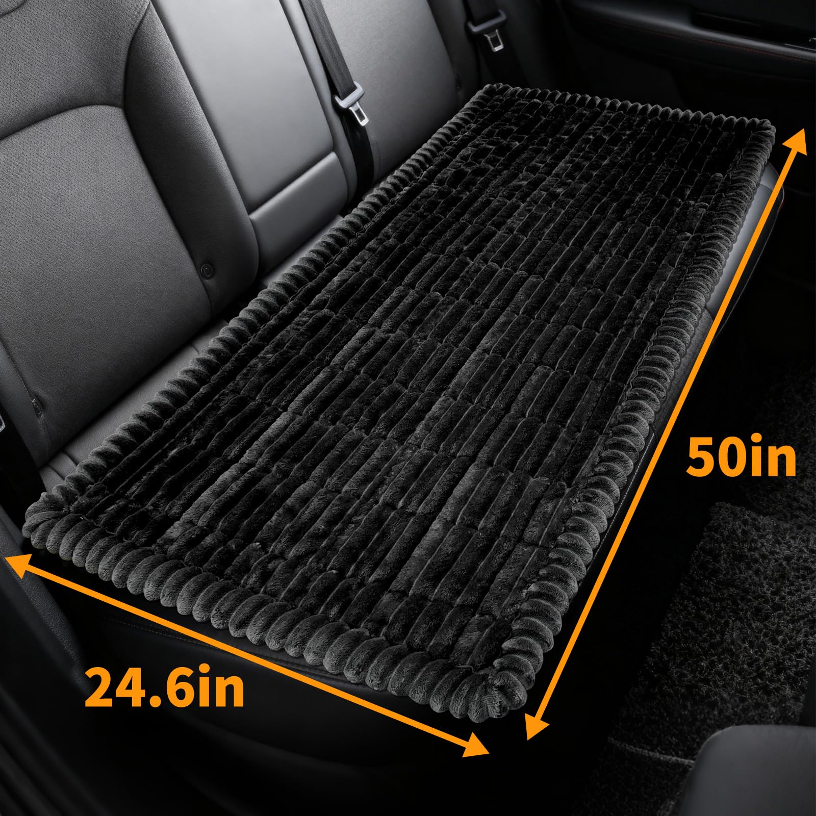 Tokameiu non-slip bottom mat prevents shifting during turns for safer rides