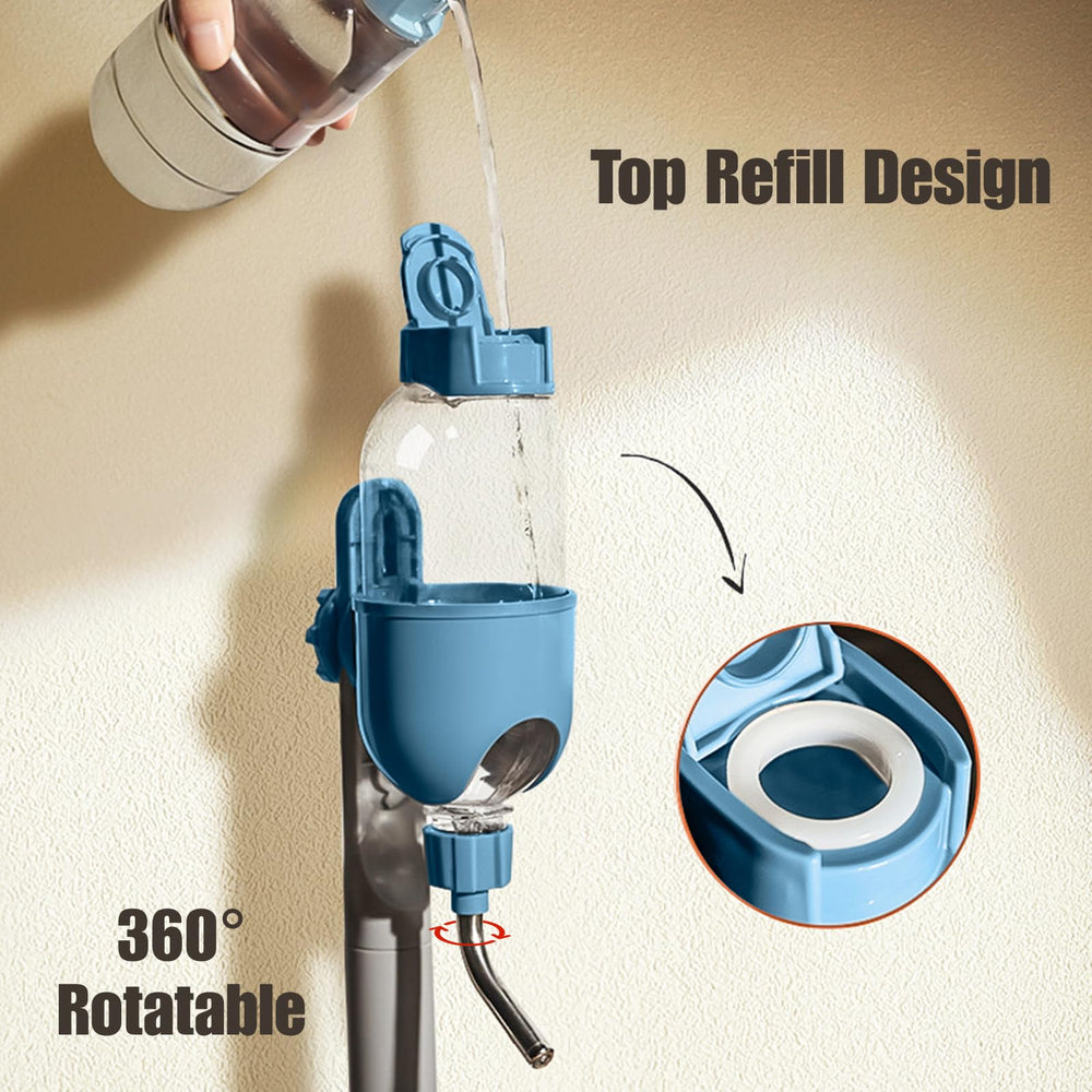 TOKAYIFE rotatable nozzle 360 degrees, flexible for inside/outside cage use.