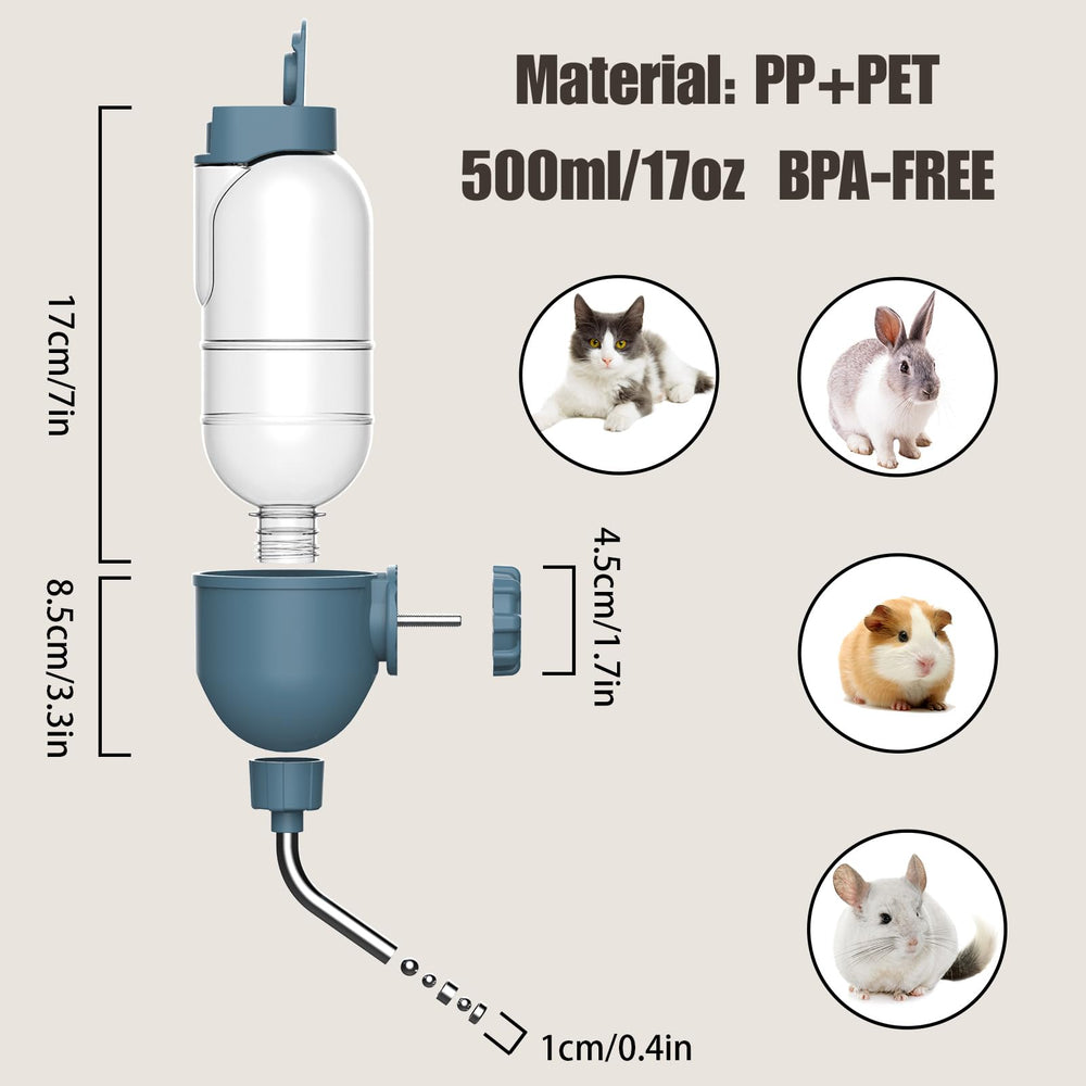 TOKAYIFE compact design suits rabbits, guinea pigs, and other small pets.