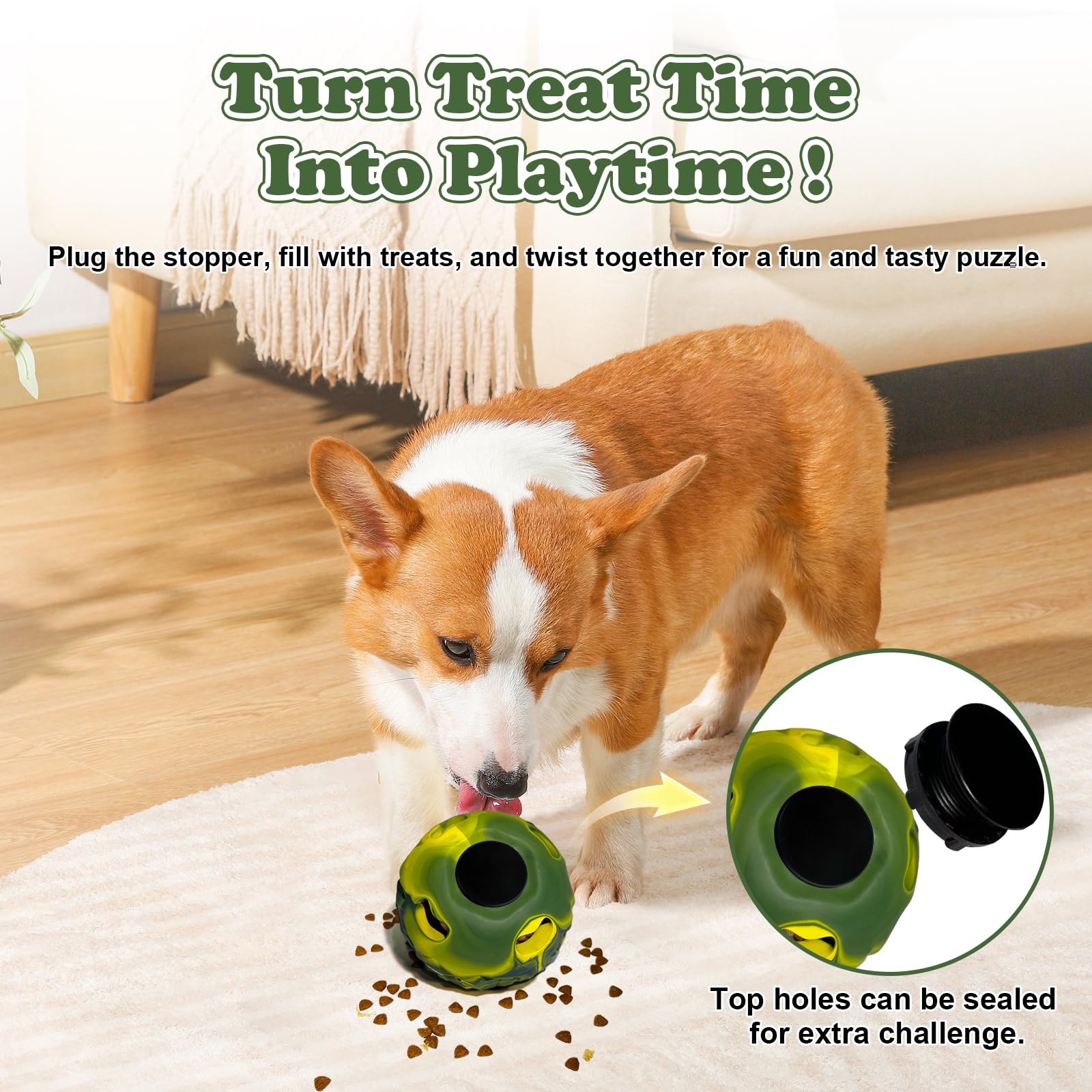 Tokwidget freezable treat ball keeps dogs engaged with frozen snacks.
