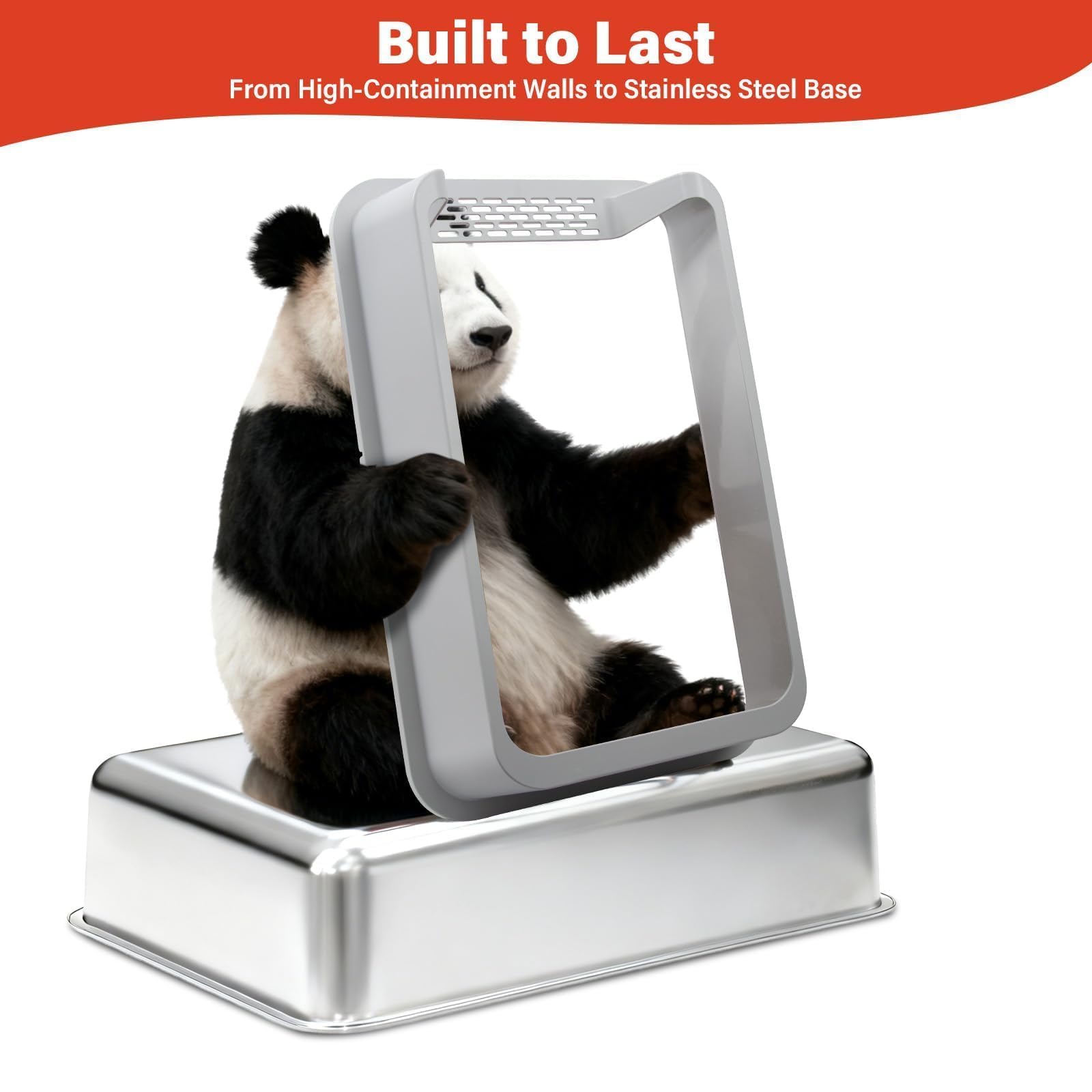 TOKXTIK 20L capacity supports longer intervals between litter changes