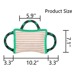 ToLanbbt three-handles tug design enabling versatile grip during sessions.