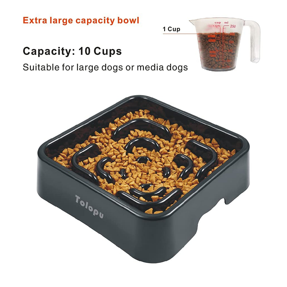 Tolopu durable ABS bowl with glossy surface for easy cleaning