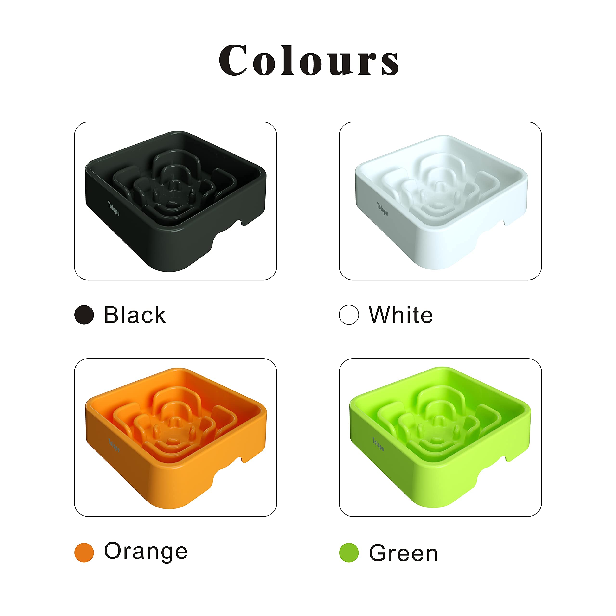 Tolopu fun feeding bowl design adds engagement during meals