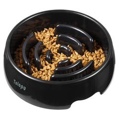 Tolopu large slow feeder dog bowl pacing meals to reduce gulping