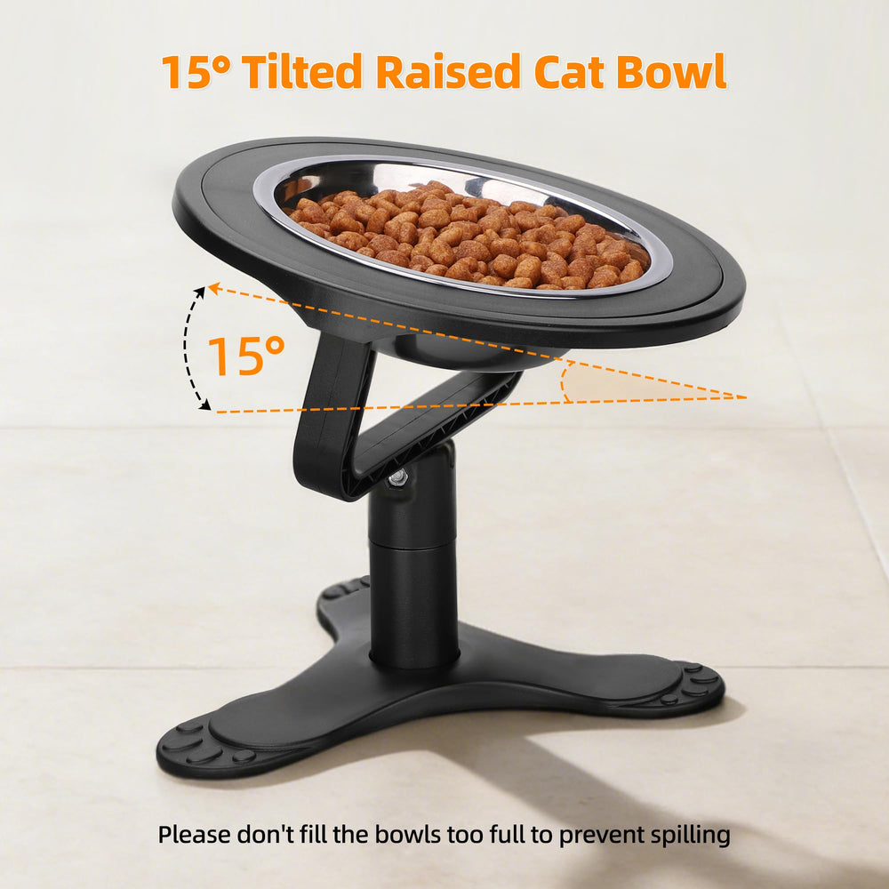 Tolopu non-slip base with EVA pads keeps bowls steady during meals.