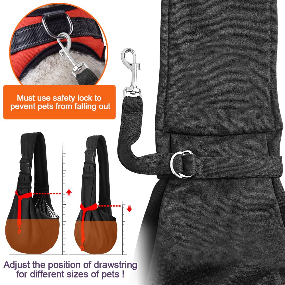 Tomkas sling designed for pets 3-10 lbs for portable use