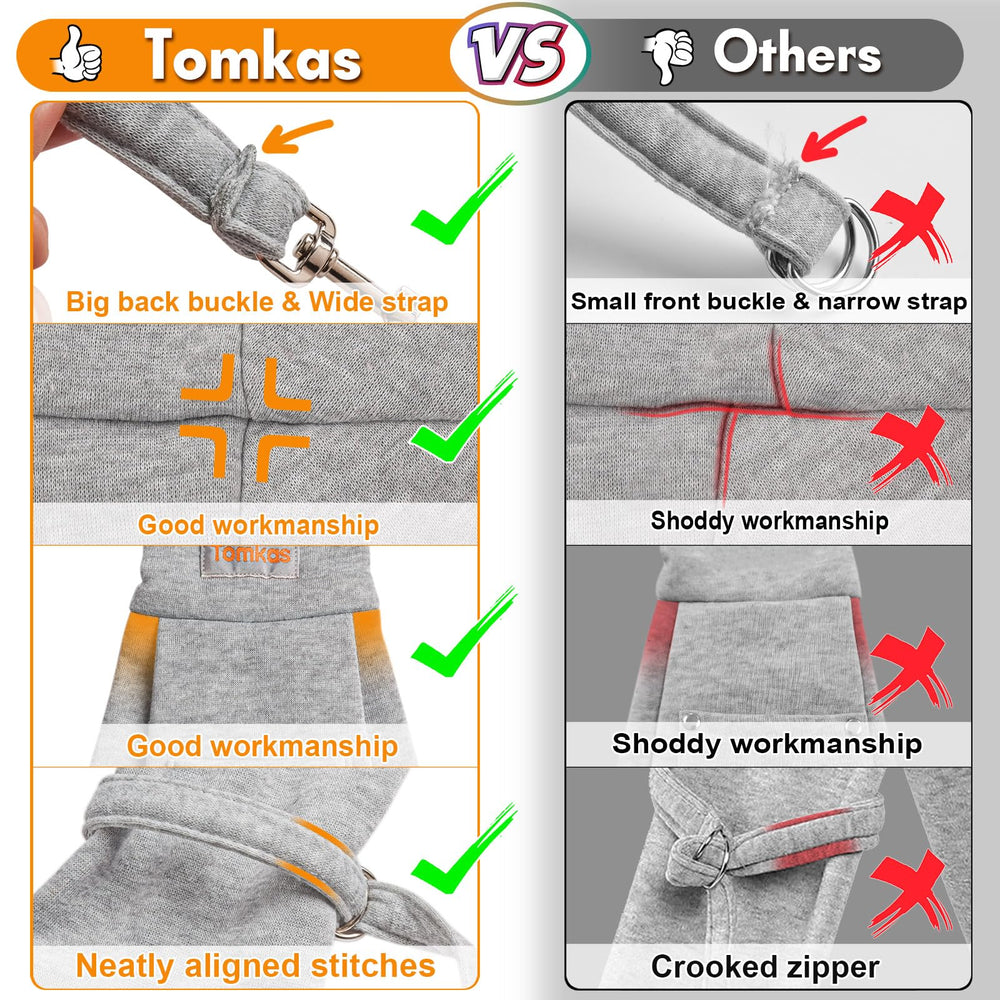 Tomkas dog sling wash care shows simple maintenance for clean carriers.