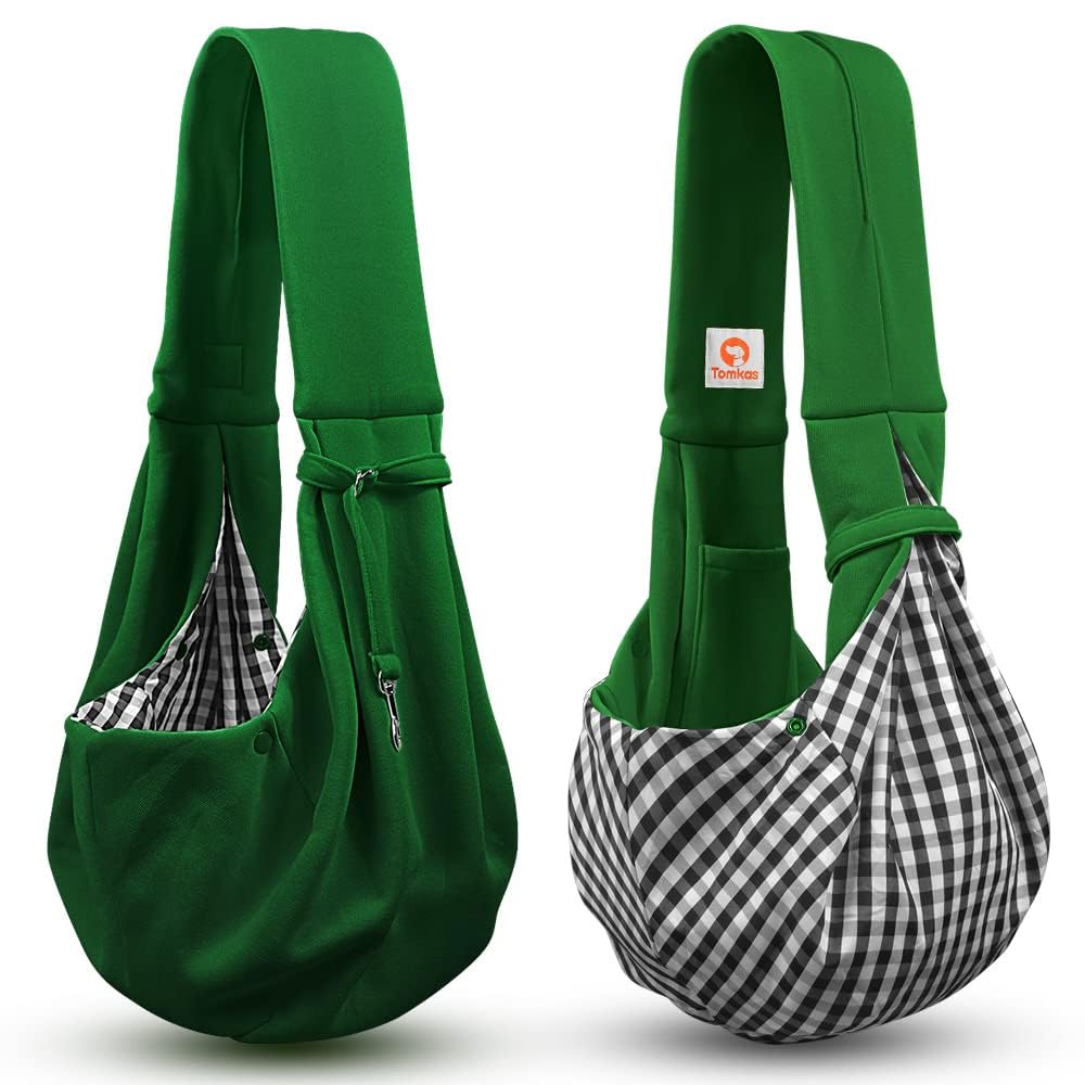 Tomkas emerald green sling bag size helps choose the right fit.