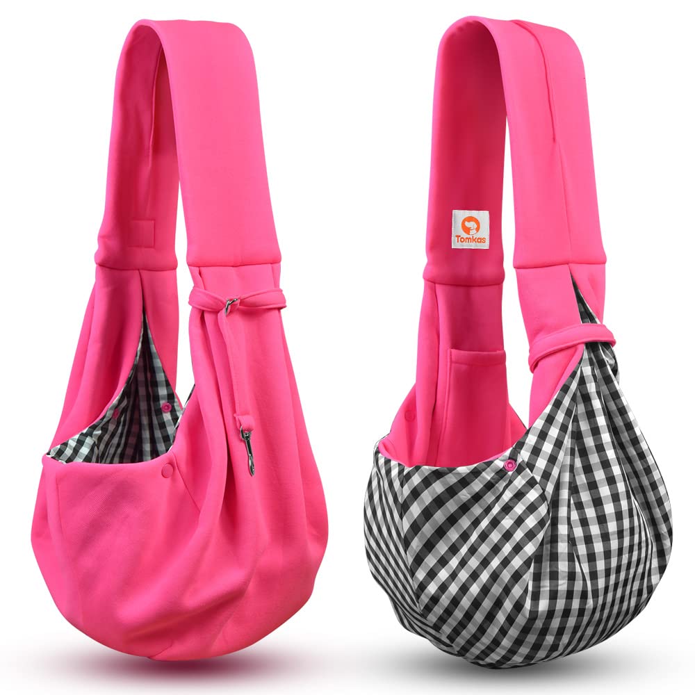 Tomkas Rosered sling supports travel and errands