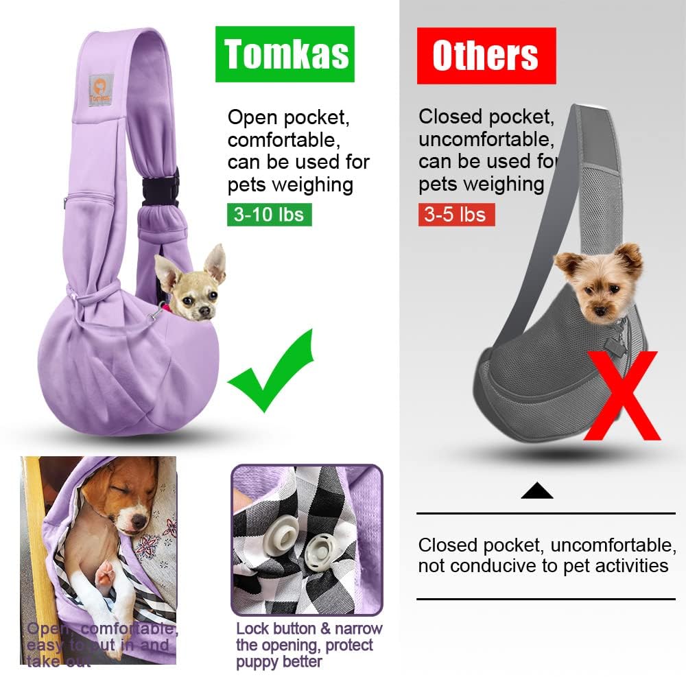 Tomkas light purple design adds subtle style to everyday outings.
