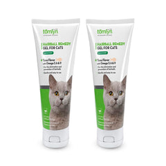 Tomlyn Laxatone tuna gel bottle on counter for hairball support